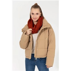 Женское пальто светло-коричневого цвета Неожиданная скидка в корзине