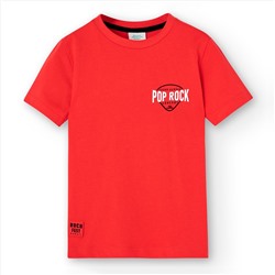 Camiseta - punto - 100% algodón - rojo