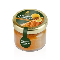 Мёд-бальзам с пробиотиком и прополисом, стекло, 30 г, "Кавказский целитель"