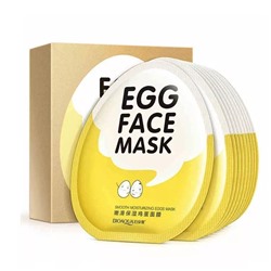 BIOAQUA Egg Face Mask тканевая маска с экстрактом яичного желтка