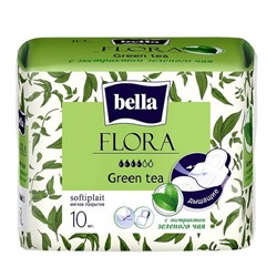 Прокладки Bella Flora Green Tea 10шт