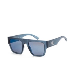 Calvin Klein Unisex Blue Rectangular Sunglasses, Calvin Klein