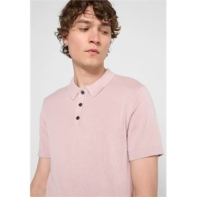 Selected Homme - SLHDAN REGULAR - Рубашка-поло - розовый