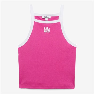 Camiseta de tirantes - 100% algodón - rosa