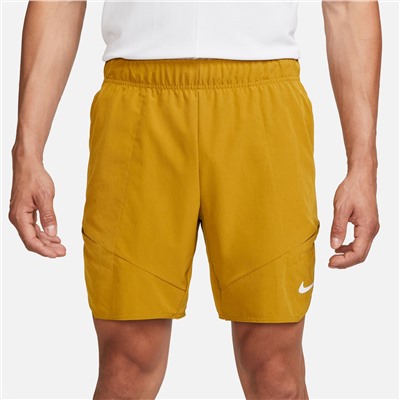 Bermudas Nikecourt Advantage - Dri-Fit - tenis - amarillo