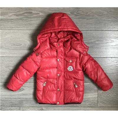 М.17-62 Куртка Moncler красная  (98,104,110,116,122)