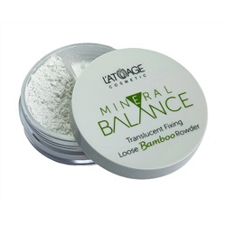 Пудра Рассыпчатая Минеральная бамбуковая Translucent Fixing Loose Bamboo Powder MINERAL BALANCE