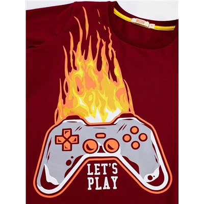 MSHB&G Комплект из футболки и шорт-капри для мальчика Play Game Boy