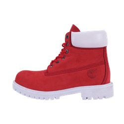 Ботинки T*imberland 6 INCH Premium Boot Red (без меха) арт 135-5