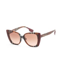 Burberry Women's Brown Cat-Eye Sunglasses, Burberry