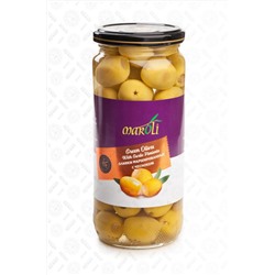 Оливки "Maroli" 480 гр фаршированные чесноком 1/12 стекло