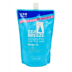 SHISEIDO Шампунь-кондиционер SEA BREEZE 2 в 1 лечебный против перхоти для жирных волос, аромат морской свежести 1000 мл., сменная упаковка