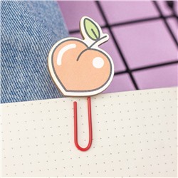 Закладка - скрепка "Peach"