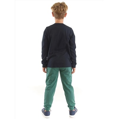Denokids Комплект брюк с футболкой и брюками для мальчика-космонавта из крокодила