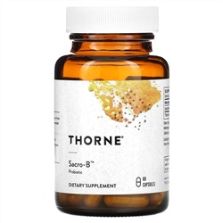Thorne, Thorne's, пробиотики, 60 капсул