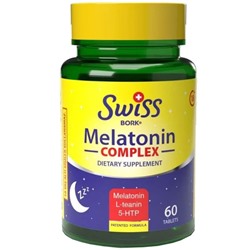 Swiss Bork Melatonin Complex 3 mg 60 Tablet