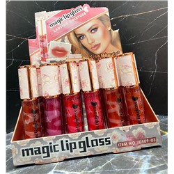 Блеск для губ Kiss Beauty Magic LipGloss (ряд 6шт)