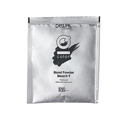 Порошок обесцвечивающий IQ COLOR Blond Powder Kingplex Bleach 9, 30 гр DEWAL Cosmetics MR-DC30002-1
