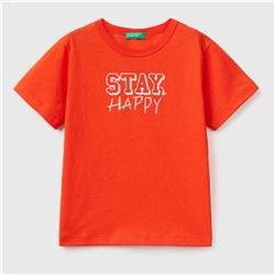 T-Shirt - 100% Baumwolle - orange