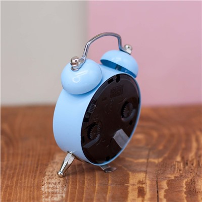 Часы-будильник "Mini kiwi", light blue