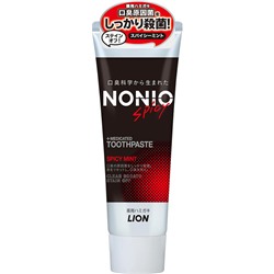 LION NONIO Spicy Профилактическая зубная паста аромат пряной мяты 130 гр