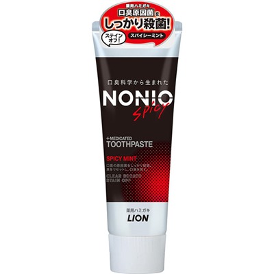LION NONIO Spicy Профилактическая зубная паста аромат пряной мяты 130 гр