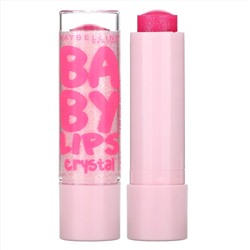 Maybelline, Baby Lips Crystal, Moisturizing Lip Balm, 140 Pink Quartz, 0.15 oz (4.4 g)