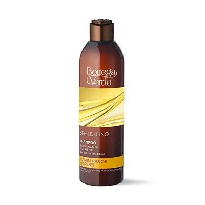 Shampoo semi di Lino - illuminante nutriente - capelli secchi o spenti