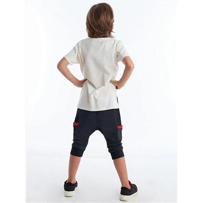MSHB&G Комплект из футболки и шорт-капри для мальчика Rock Soul