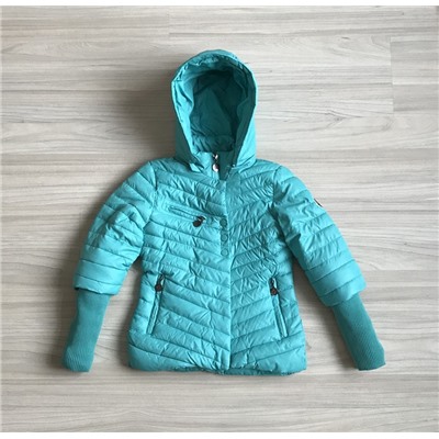 М.ZY 71 Куртка Moncler бирюзовая (116,122,134, 140)