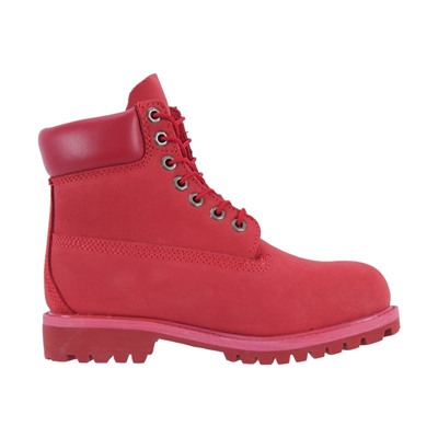 Ботинки Т*imberland 6 INCH Premium Boot Red (без меха) арт 135-10