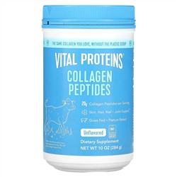 Vital Proteins, Пептиды коллагена, без вкусовых добавок, 284 г (10 унций)