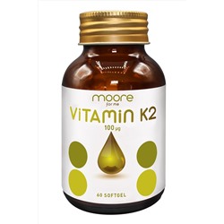 Витамин K2 We Live Healthy Moore Витамин K 100 мкг