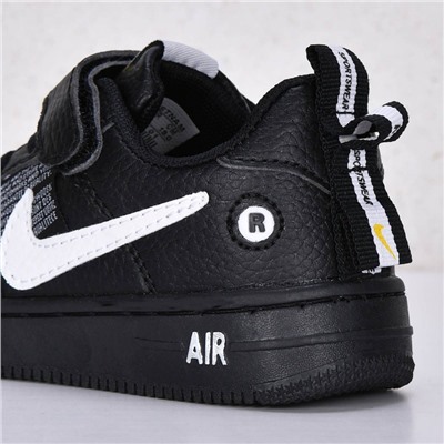 Кроссовки детские N*ikе Air Force 1 Black арт d666-2