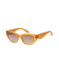 Tory Burch Women's Brown Rectangular Sunglasses, Tory Burch