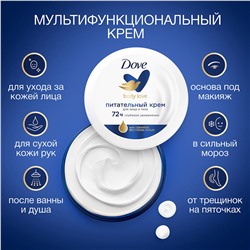 Питательный крем Dove Beauty Cream Nourishing Body Care, 150мл