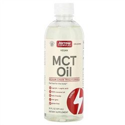 Jarrow Formulas, масло MCT, с нейтральным вкусом, 591 мл (20 жидк. унций)