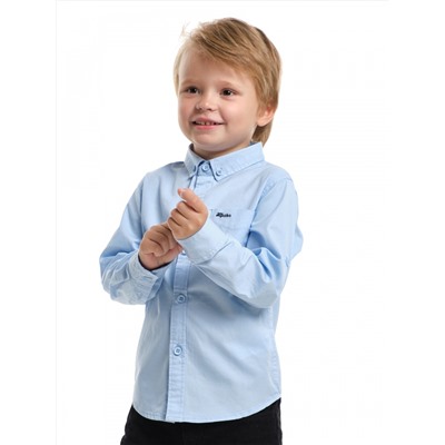 Нарядная рубашка для мальчика Hipster (98-122см) 33-G2508-3(2) голубой