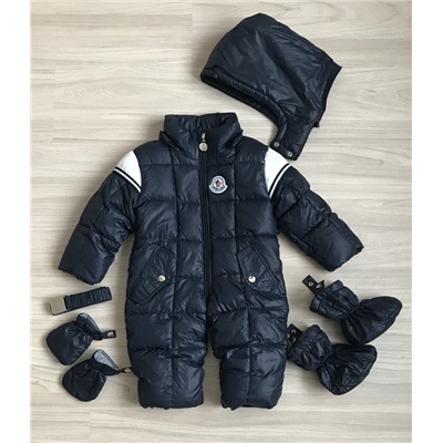 М.1707  Комбинезон Moncler темно - синий (68)