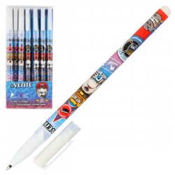 Ручка гелевая, пиши-стирай, пишущий узел 0,5 мм, цвет чернил синий Ice Hockey deVENTE 5051210