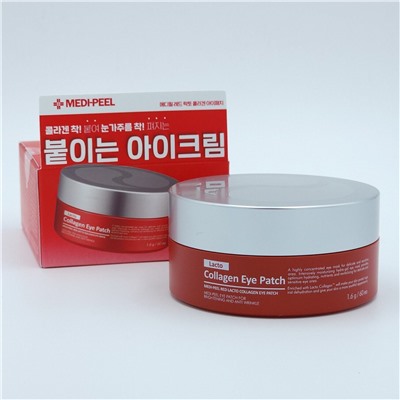 (Корея) Гидрогелевые патчи для век с лактобактериями Medi-Peel Red Lacto Collagen Eye Patch 60шт