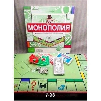 Монополия - это классическая игра, обучающая торговле недвижимостью