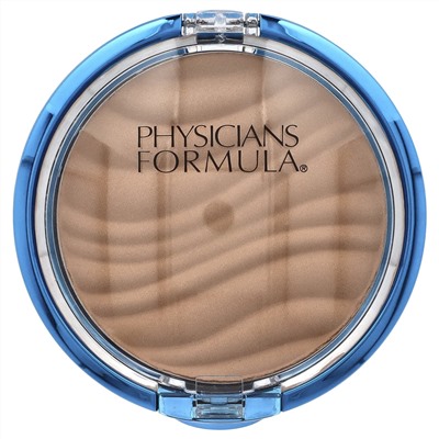 Physicians Formula, Mineral Wear, прессованная минеральная пудра для ретуши, без талька, бежевый 7588, 7,5 г (0,26 унции)