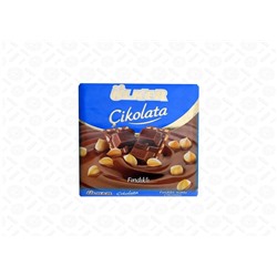 Шоколад Ulker молочный с фундуком 65 гр 1/6 1429-06