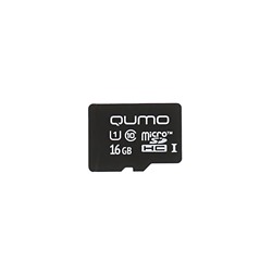 Карта флэш-памяти MicroSD 16 Гб Qumo без SD адаптера (class 10) UHS-I 3.0