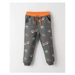 Mışıl Детские спортивные штаны для бега с эластичным поясом и рисунком для маленьких мальчиков