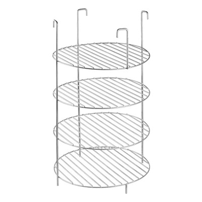 Решетка 4-х ярусная на крестовину тандыра, d-29 см, h-50 см, расстояние между ярусами 12 см 9506533