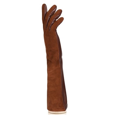 Перчатки женские ш+каш. IS5003 l.brown