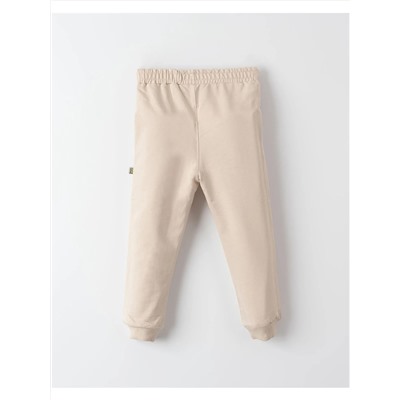 Mışıl Детские спортивные штаны для бега для маленьких мальчиков с эластичной резинкой на талии и принтом