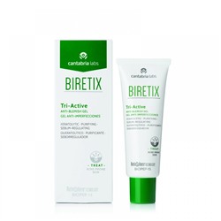 BIRETIX Tri-Active Anti-Blemish Gel - Гель ТРИ АКТИВ для кожи с акне, 50 мл